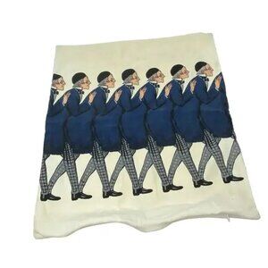White  Retro Pillows